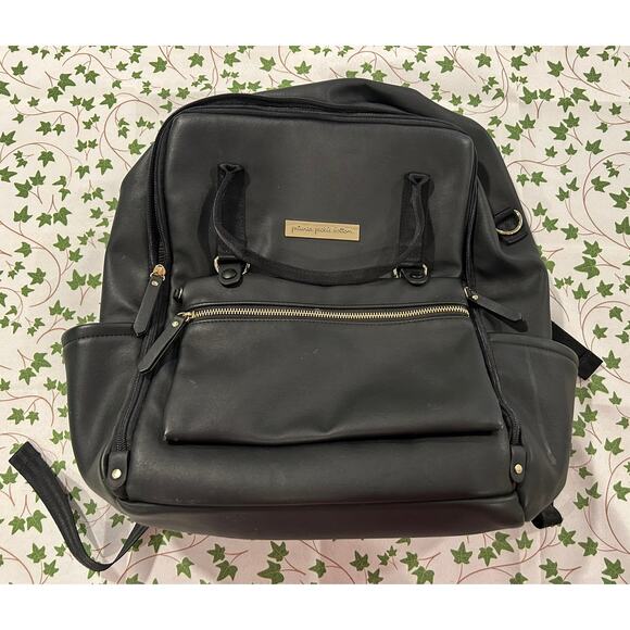 Petunia Pickle Bottom Leatherette Boxy Backpack - Picture 4 of 5